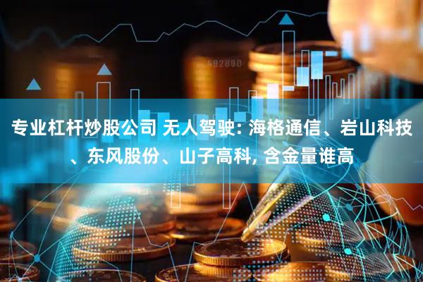 专业杠杆炒股公司 无人驾驶: 海格通信、岩山科技、东风股份、山子高科, 含金量谁高