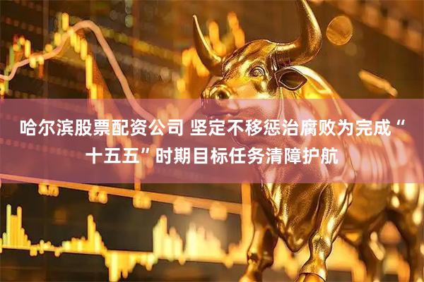 哈尔滨股票配资公司 坚定不移惩治腐败为完成“十五五”时期目标任务清障护航